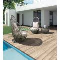 Chaise Lounge Chair con cojín al aire libre